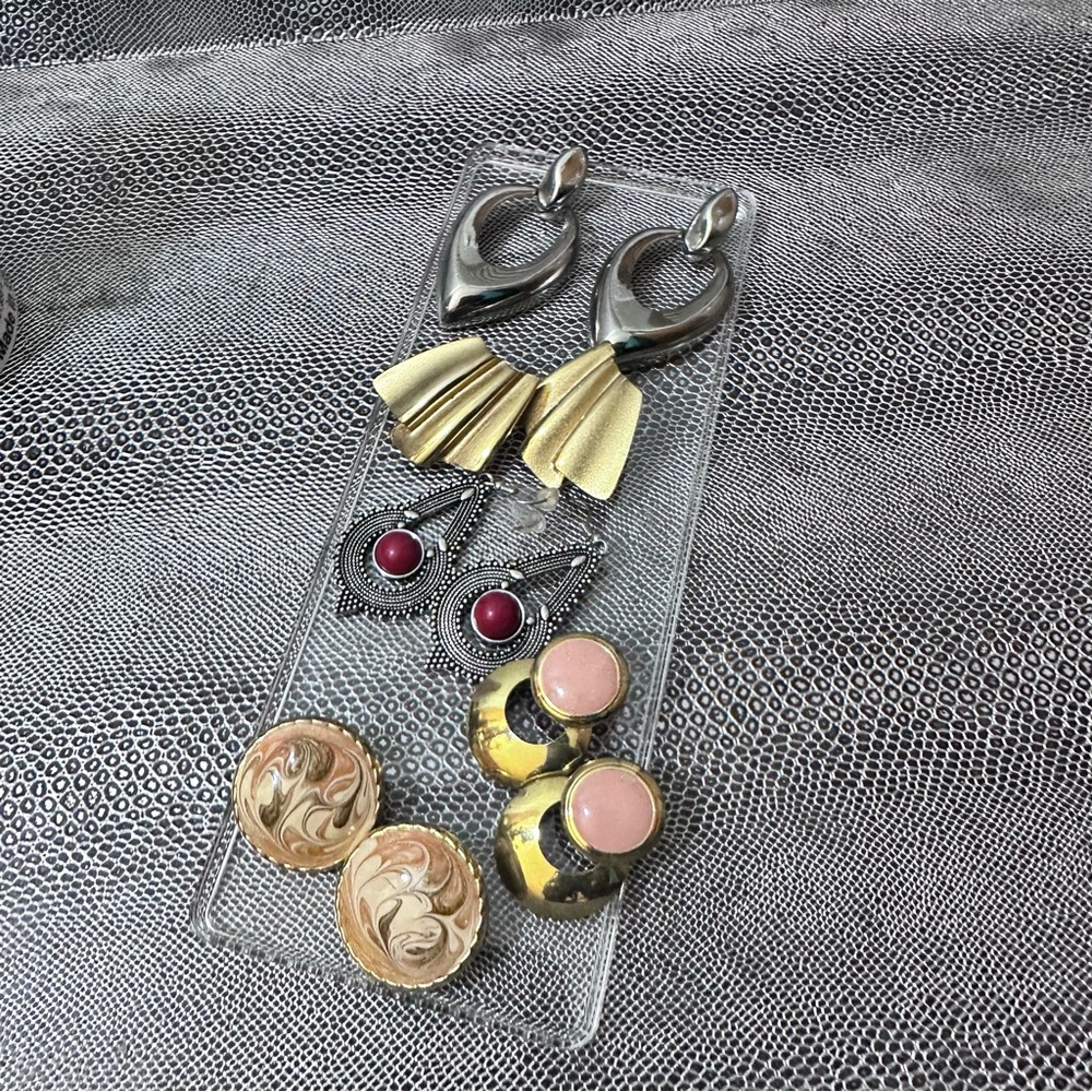 VintageEarrings Set of 5